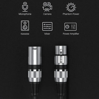 1m Hridz XLR Cable Male To Female Audio Output and Input Apply To KTV Microphone - Image 8