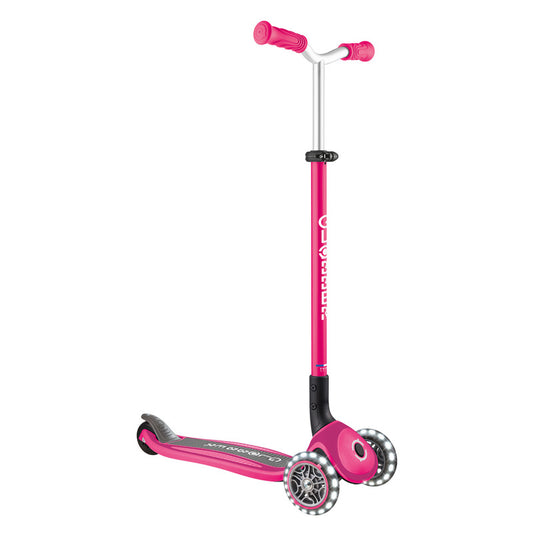 Globber Master with Lights - Pink
