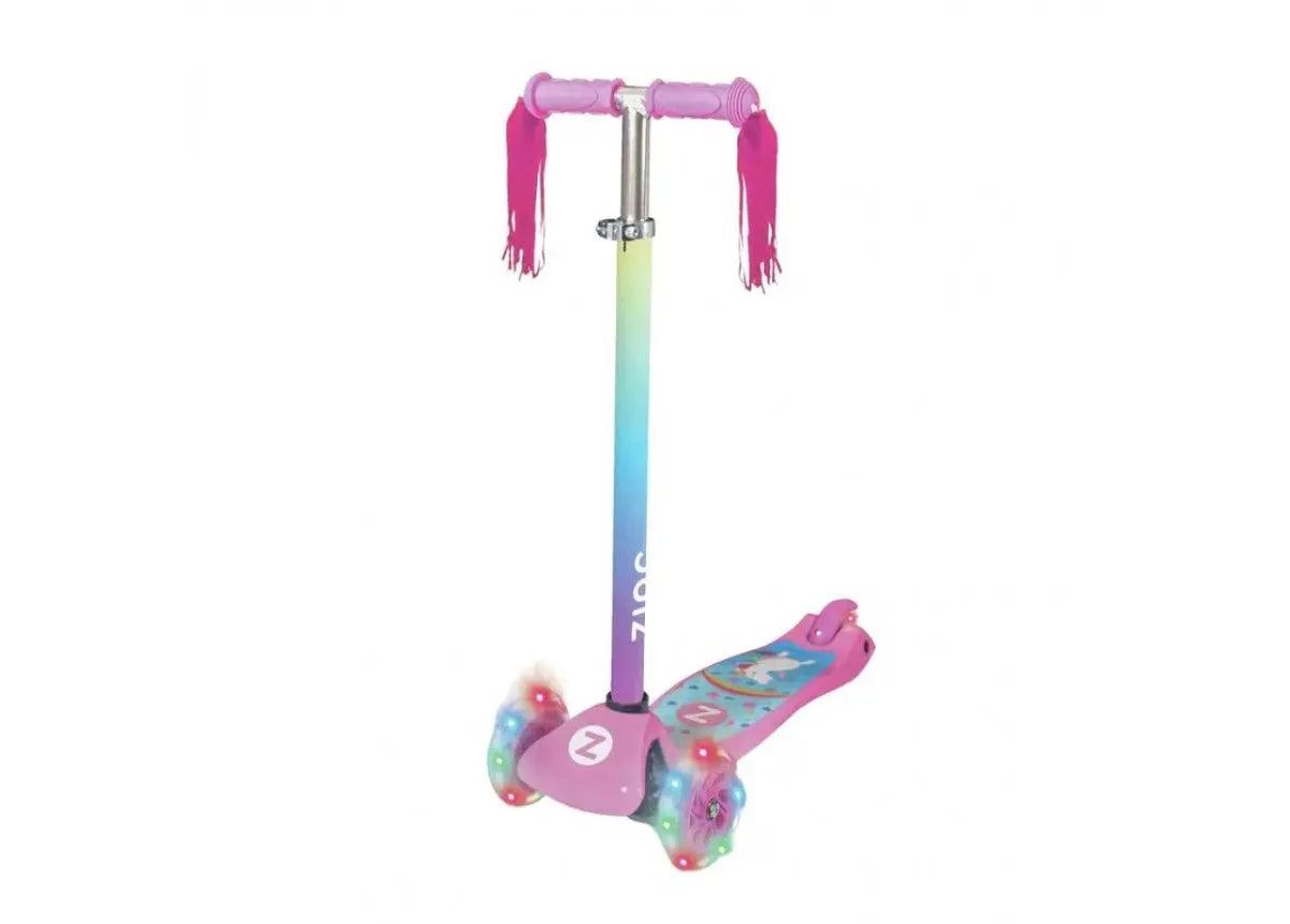 Zinc Non Folding T-Motion Unicorn Junior Tri Scooter
