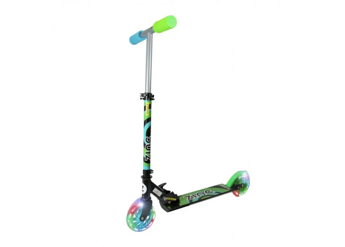 Zinc Twister Inline Scooter Blue / Green