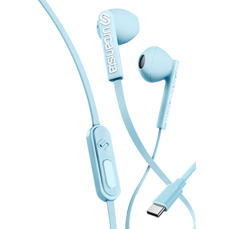 Urbanista San Francisco USB-C Earphones -  Skylight Blue - Image 5