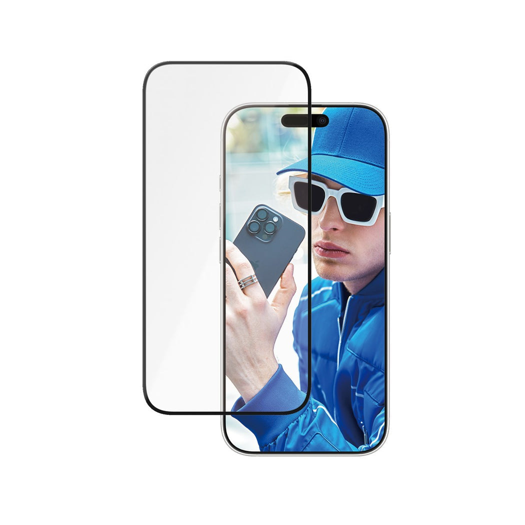 PanzerGlass Ultra-Wide Fit Ceramic Glass Screen Protector For iPhone 16 Pro - Clear - Image 5