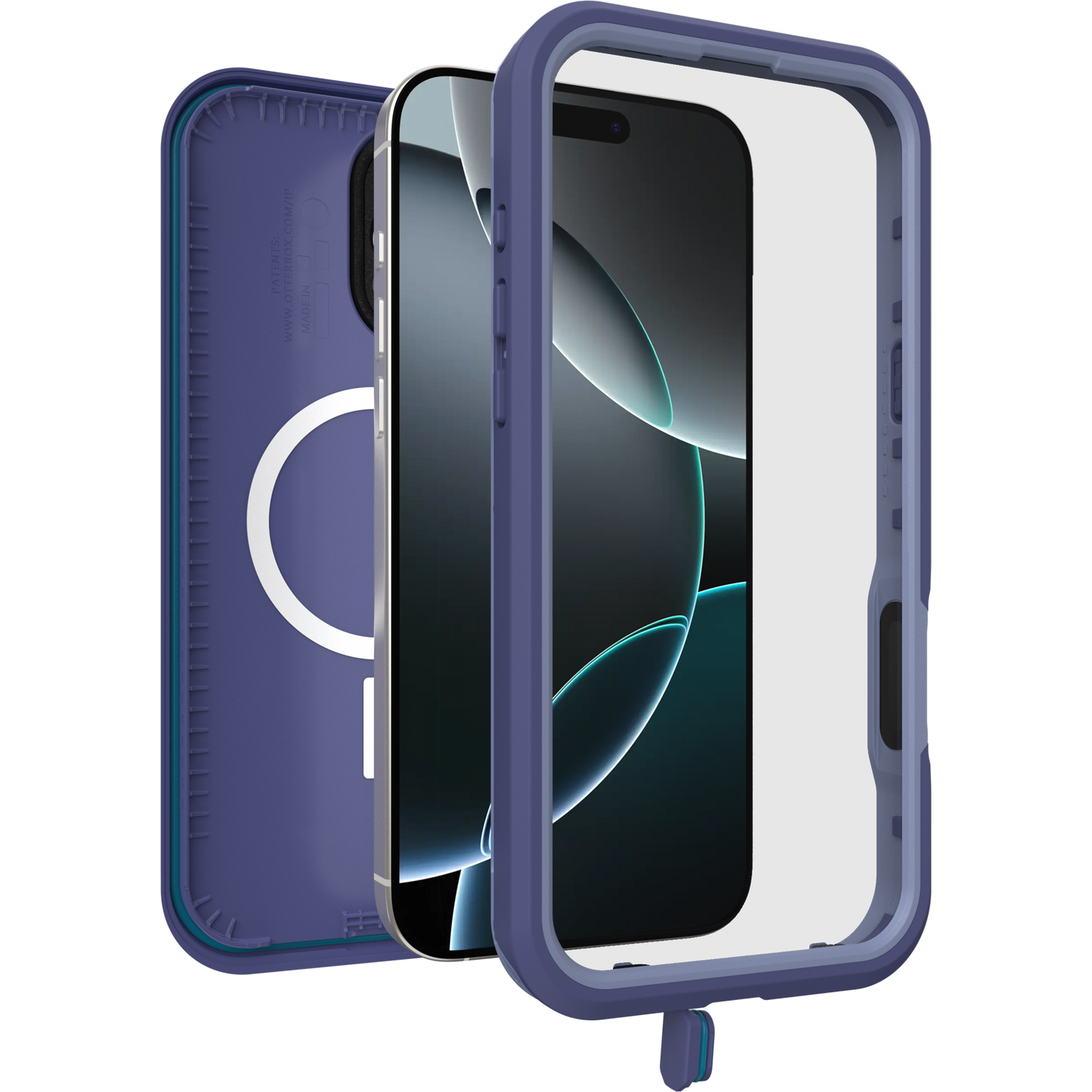 OtterBox Lifeproof Fre MagSafe for iPhone 16 Pro Max - Purple - Image 3