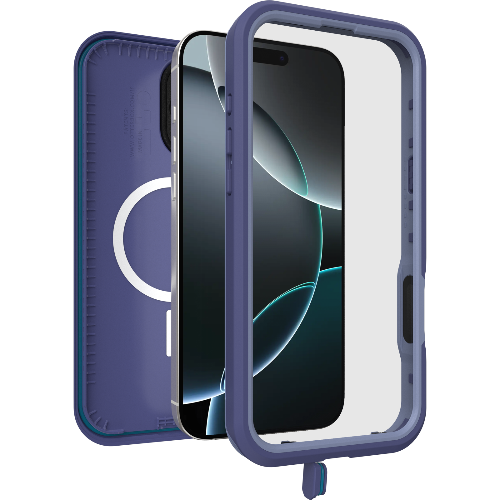 OtterBox Lifeproof Fre MagSafe for iPhone 16 Pro Max - Purple - Image 3