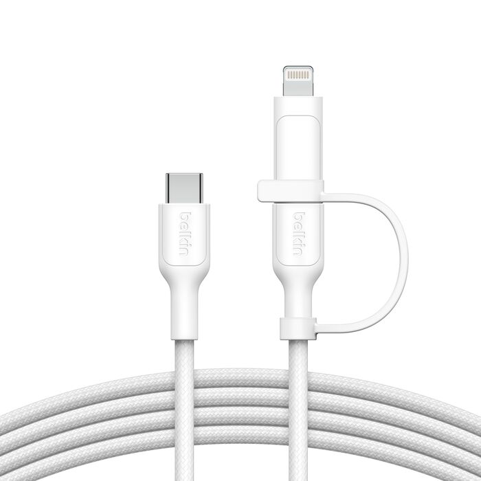Belkin BoostCharge Pro 2-in-1 Cable Usb-C to USB-C + Lightning Connector - Image 5