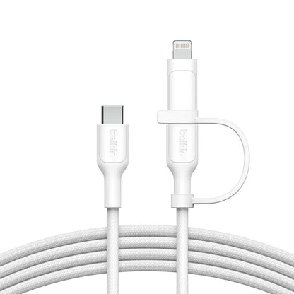 Belkin BoostCharge Pro 2-in-1 Cable Usb-C to USB-C + Lightning Connector - Image 5
