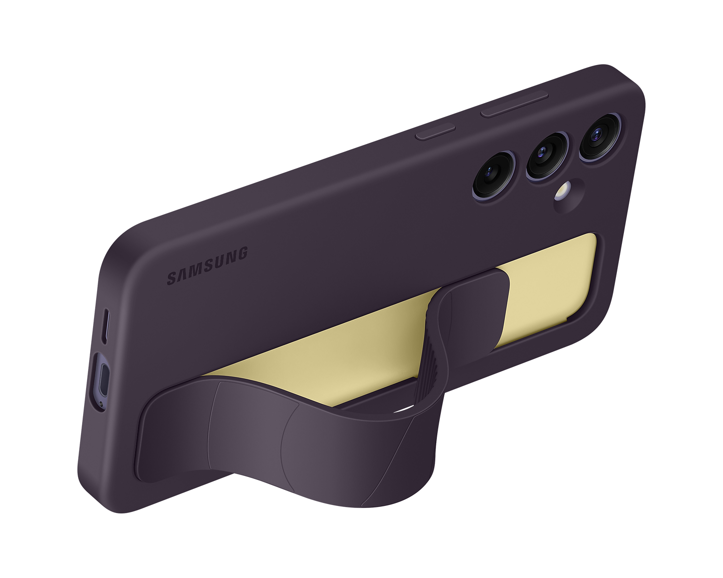 Samsung Standing Grip Case for Galaxy S24 Plus - Dark Violet - Image 4