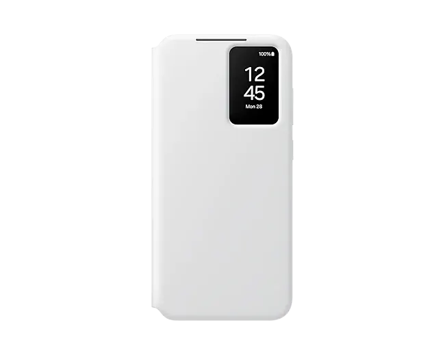 Samsung Smart View Wallet Case for Galaxy S24 FE - White