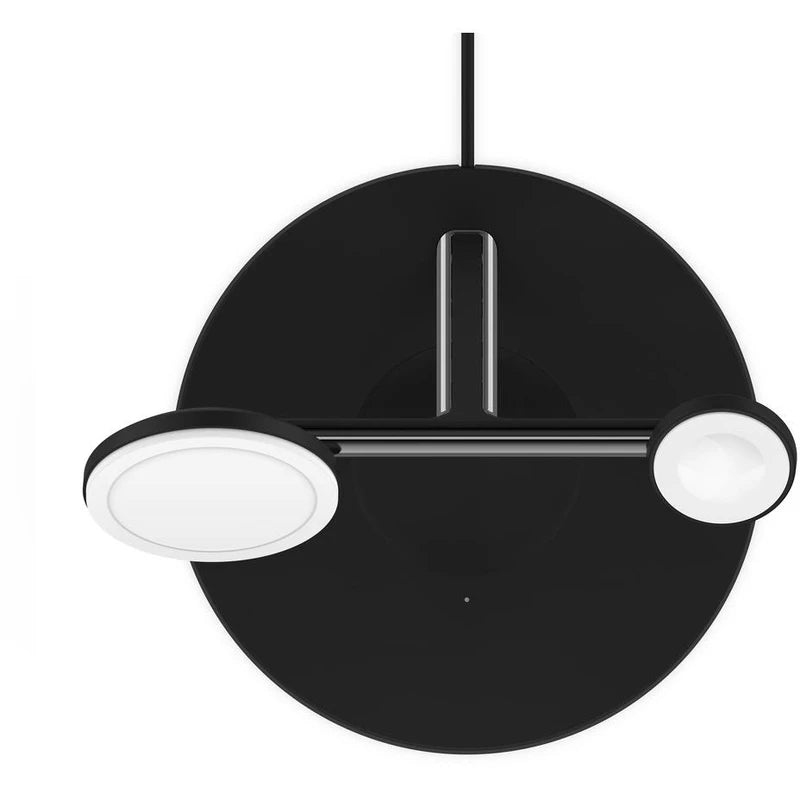 Belkin BoostCharge PRO 3-in-1 Qi2 15W Wireless Charger Stand MagSafe 2024 Model - Black - Image 4