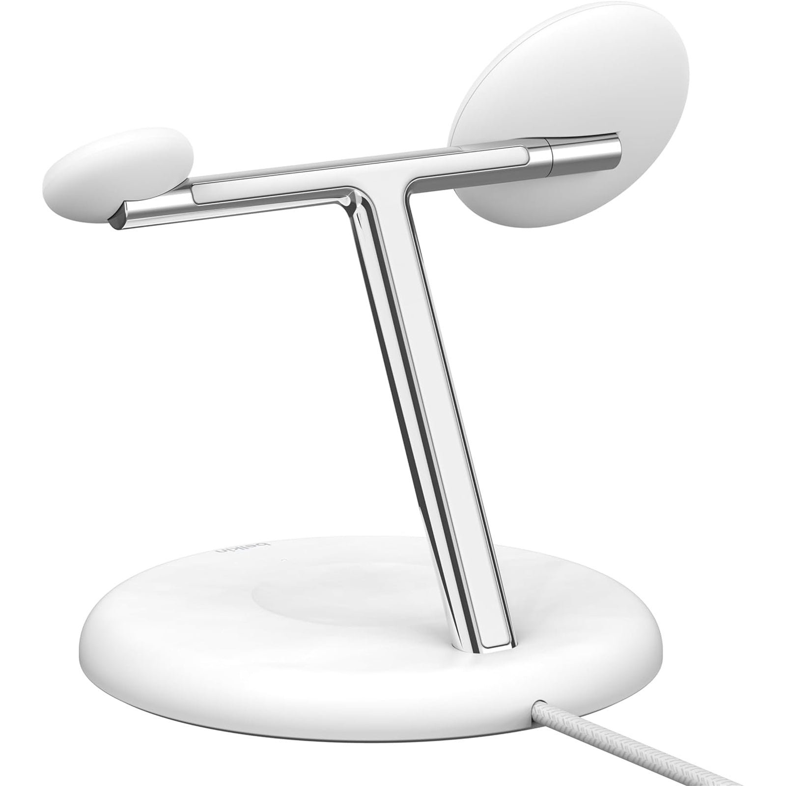 Belkin BoostCharge PRO 3-in-1 Qi2 15W Wireless Charger Stand MagSafe 2024 Model - White - Image 3
