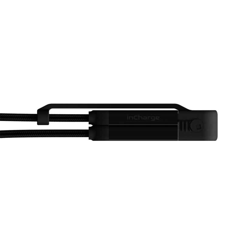 Rolling Square inCharge XL 100W 6 in 1 Travel Charging Cable 30cm - Urban Black - Image 3
