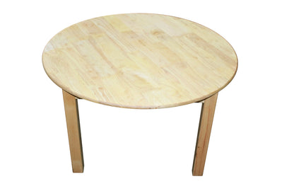 Rubberwood Round Table 90 - Image 2