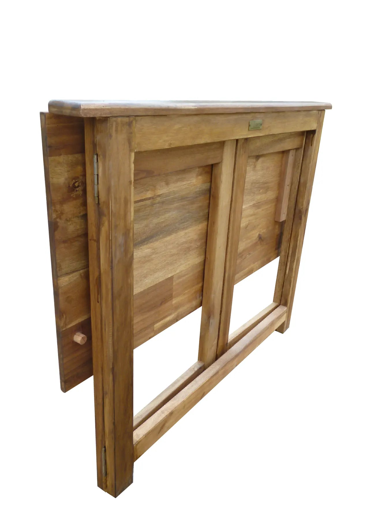 Hardwood Foldable Teen Desk Set (Acacia) - Image 2