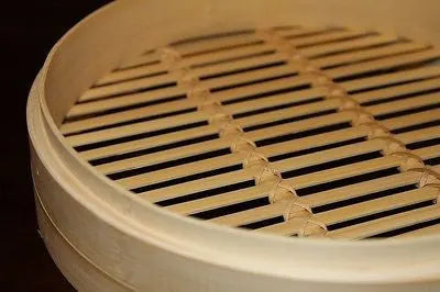 9 Inch Bamboo Steamer Set-2 Steamer Baskets With 1 Lid - Image 8