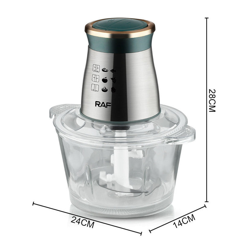 Multifunctional Stainless Steel Blade Electric Blender Salad maker and Meat Grinder, Food Processor - Image 2