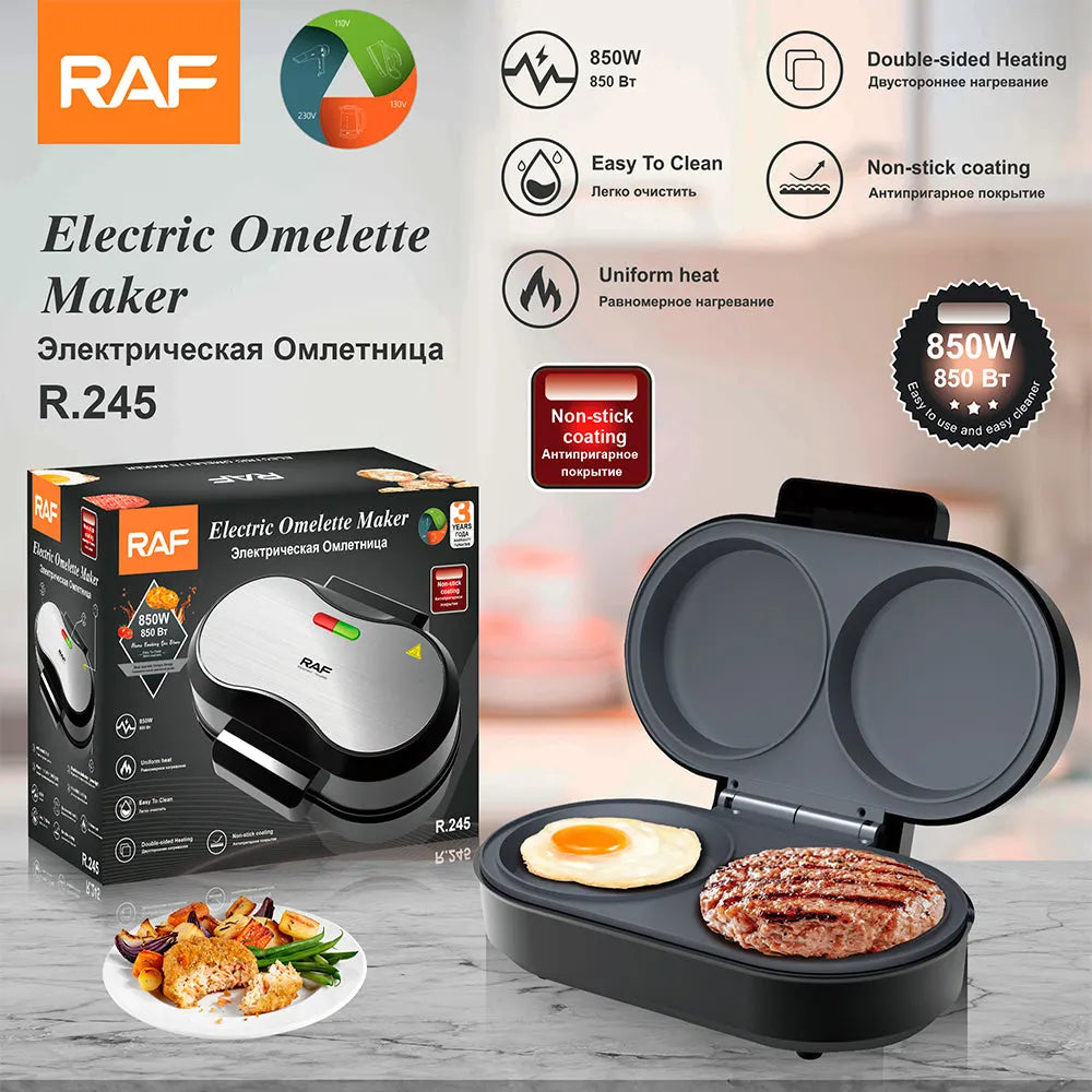 Electric Omelette Maker, egg maker, breakfast maker, steak maker