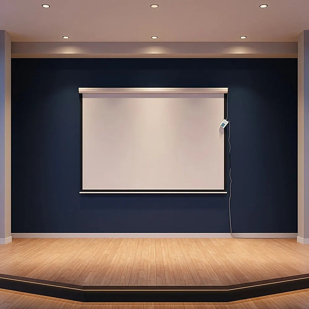 120" Electric Motorised Projector Screen TV +Remote - Image 8
