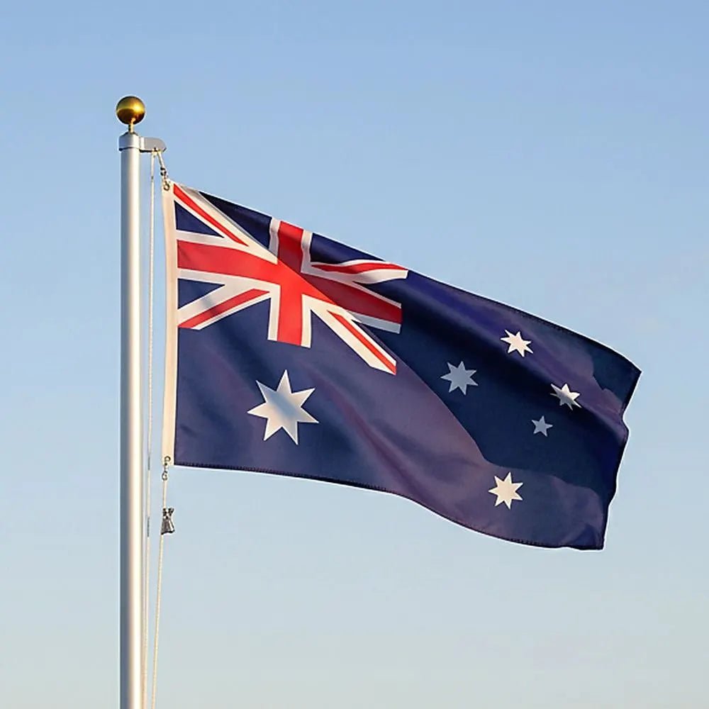 6.0m Flag Pole Full Set / Kit w Australian Flag - Image 4