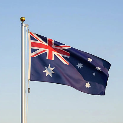 6.0m Flag Pole Full Set / Kit w Australian Flag - Image 4