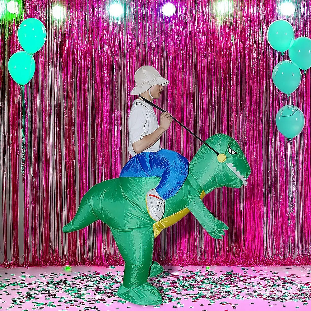 DINO Fancy Dress Inflatable Suit -Fan Operated Costume - Image 2