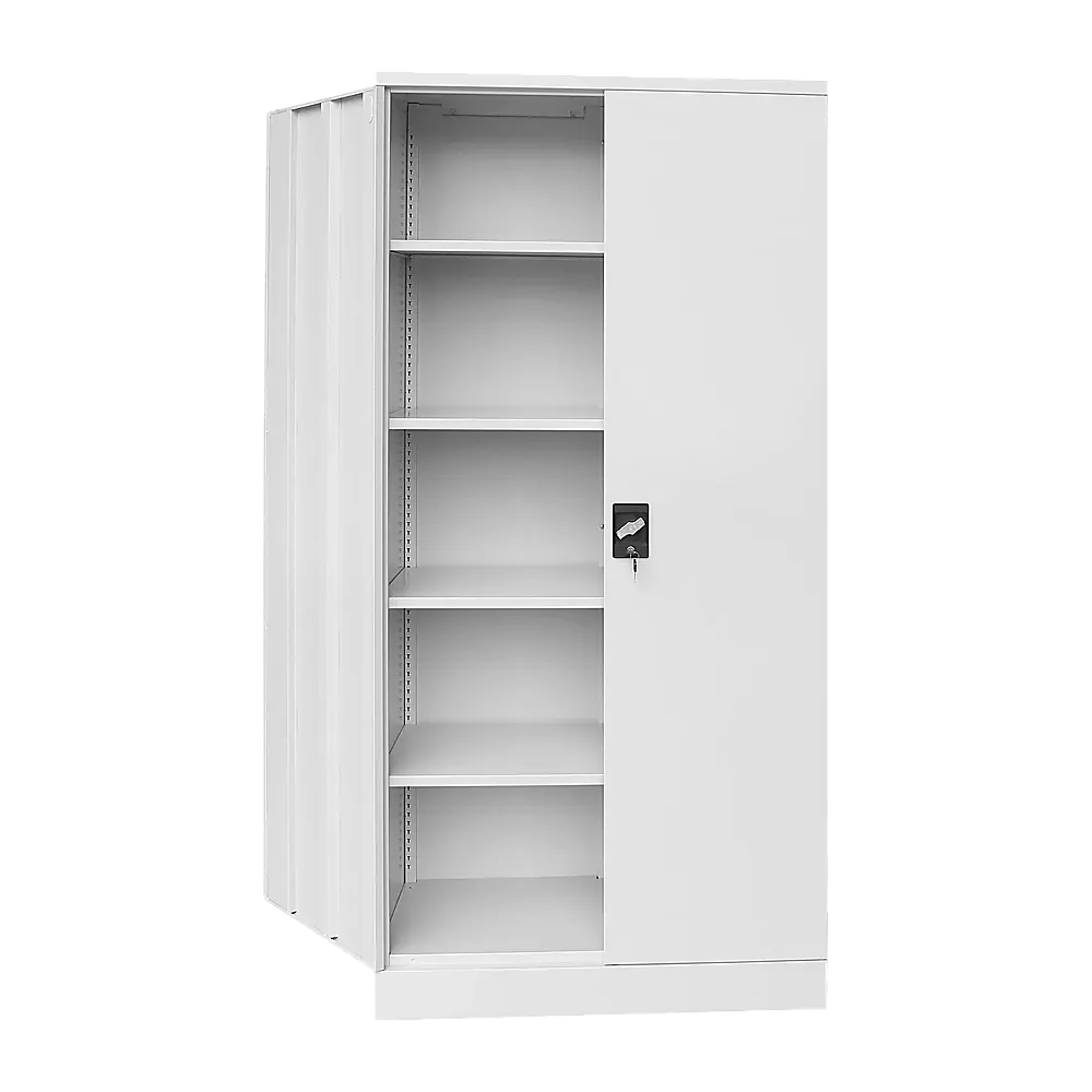 Two-Door Shelf Office Gym Filing Storage Locker Cabinet Safe - Image 5