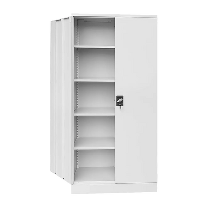 Two-Door Shelf Office Gym Filing Storage Locker Cabinet Safe - Image 5