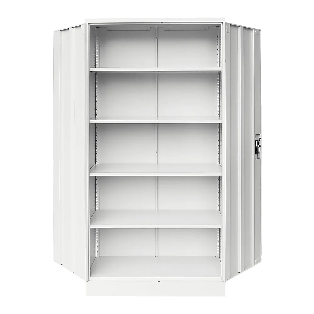 Two-Door Shelf Office Gym Filing Storage Locker Cabinet Safe - Image 6