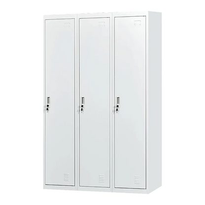 Three-Door Side by Side Office Gym Shed Storage Locker - Image 5