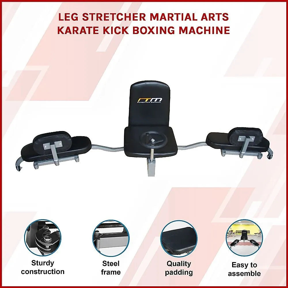 Leg Stretcher Machine – Martial Arts Karate Kick Boxing Flexibility Trainer - Image 3