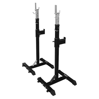 Squat Rack Stand Pair Bench Press Weight Lifting Barbell - Image 8