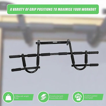 Professional Doorway Pull Up Bar – Chin Up Gym Exercise Bar for Home Workouts - Image 8