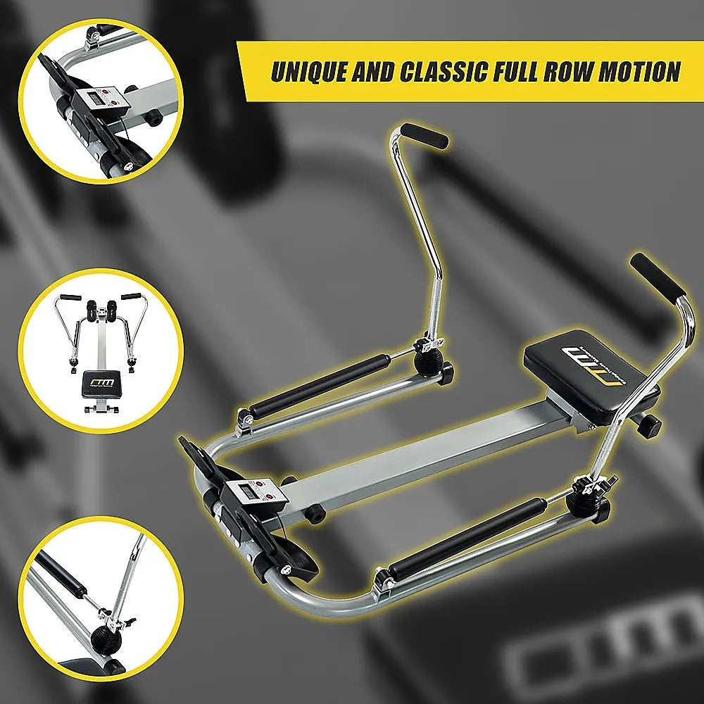 Rowing Machine Rower Exercise Fitness Gym - Image 7