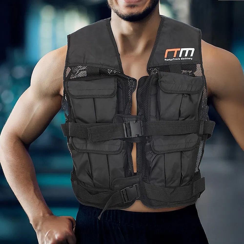 40LBS Weighted Weight Gym Exercise Training Sport Vest - Image 2