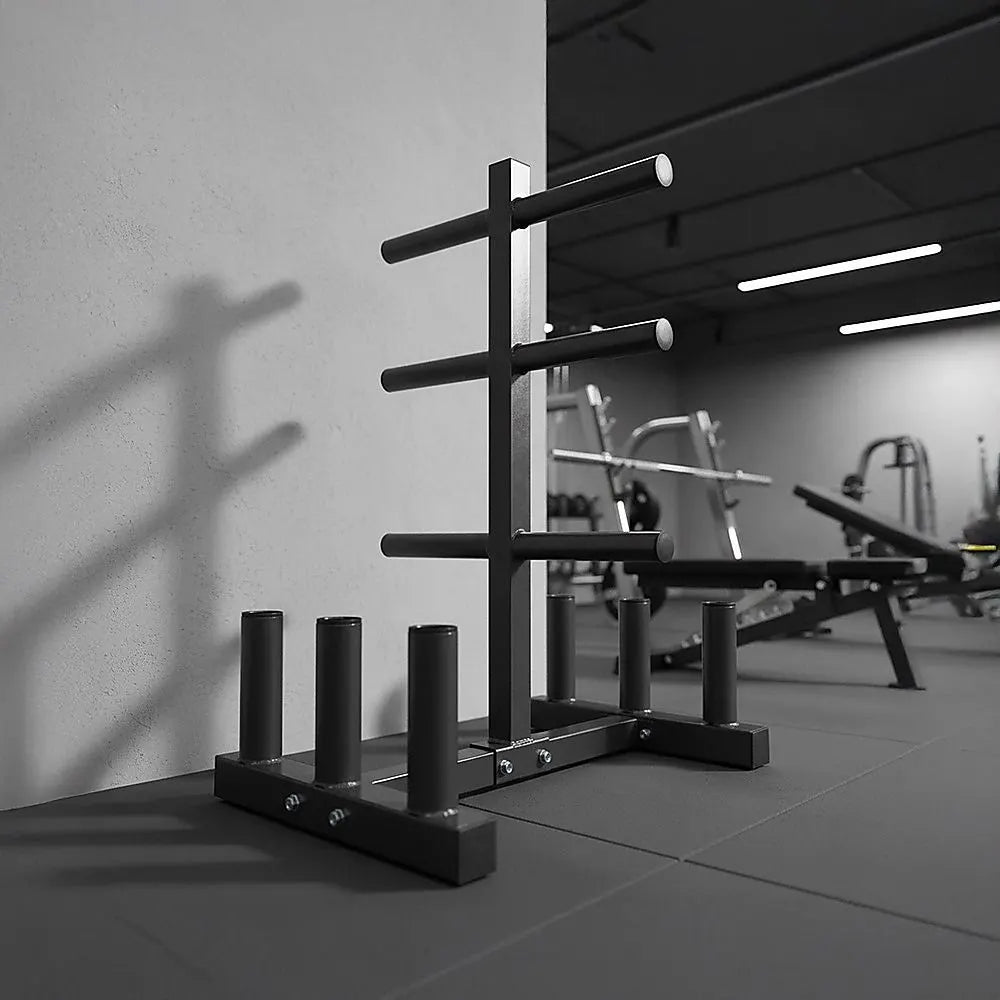 Olympic Weight Tree Bar Rack Holder Storage - Image 2