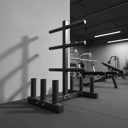 Olympic Weight Tree Bar Rack Holder Storage - Image 2