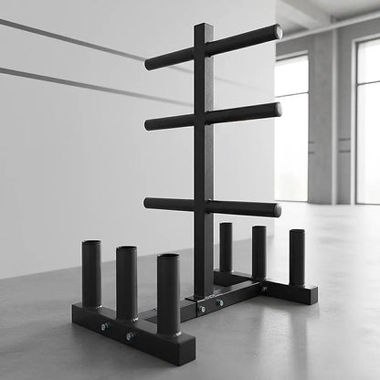 Olympic Weight Tree Bar Rack Holder Storage - Image 4