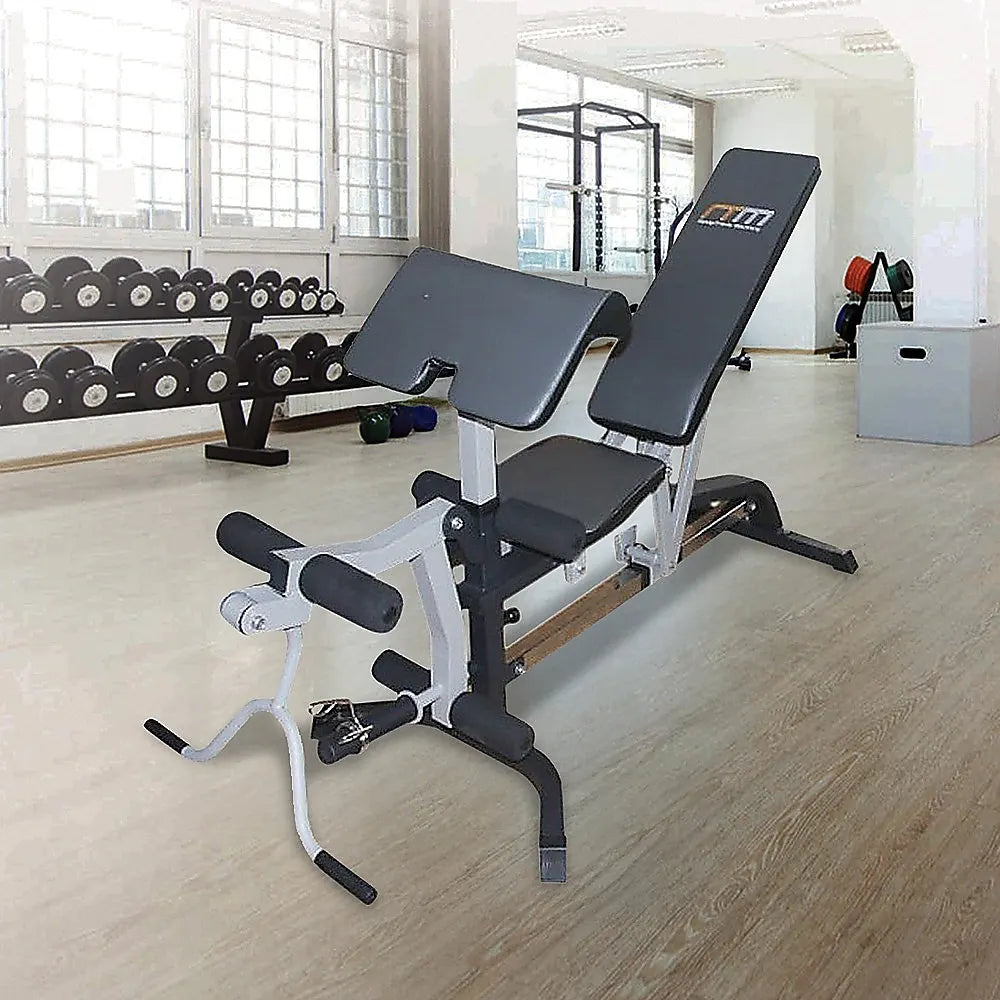 FID Flat Incline Decline Bench Press w/ Leg Extension - Image 5
