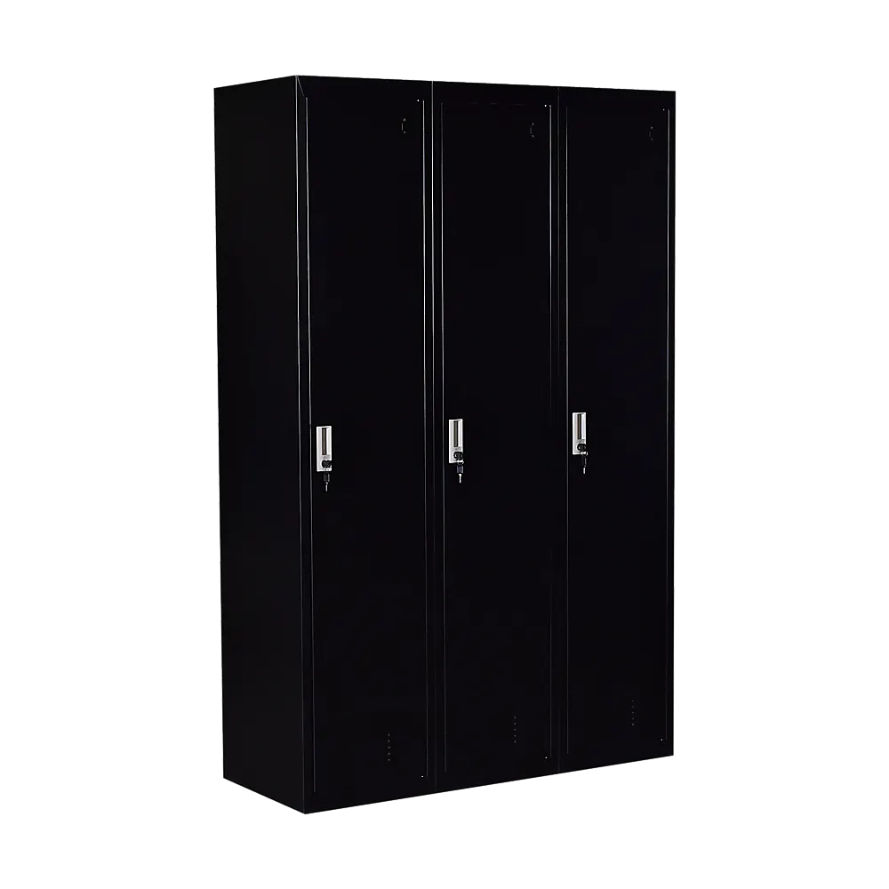 Three-Door Side by Side Office Gym Shed Storage Locker - Image 4