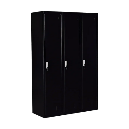 Three-Door Side by Side Office Gym Shed Storage Locker - Image 4