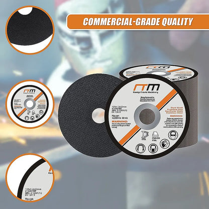 125mm 5" Cutting Disc Wheel for Angle Grinder x50 - Image 8