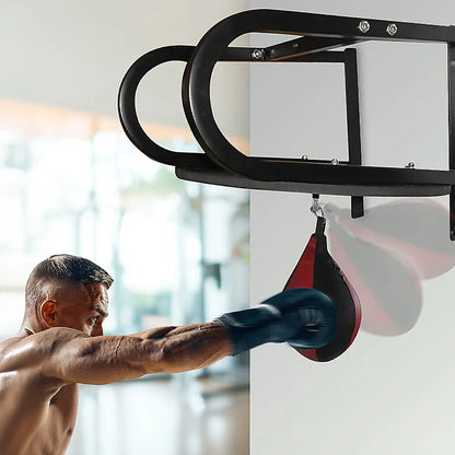 Speedball with Wall Frame – Boxing Punching Bag Training Set for Home Gym - Image 2