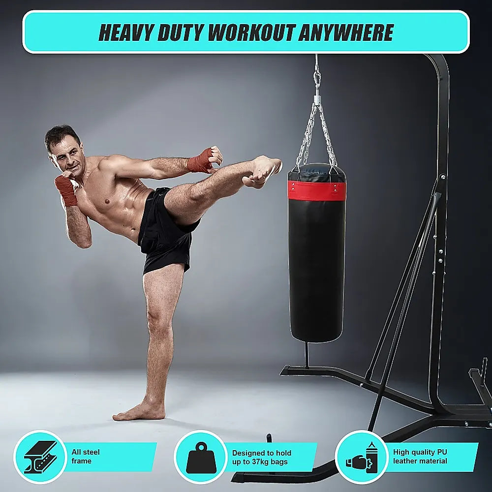 Freestanding 37kg Punching Bag Filled Heavy Duty - Image 9