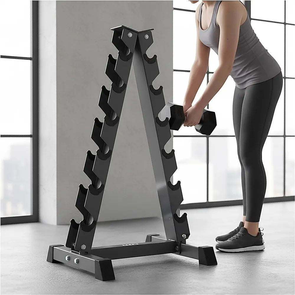 Steel Vertical Dumbbell Rack Weight Stand - Image 5