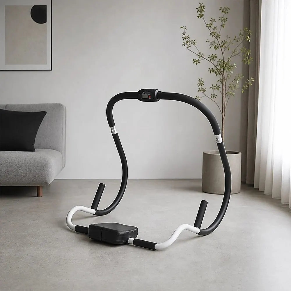 Ab Crunch Machine – Abdominal Exercise Roller with Digital Computer for Core Training - Image 2