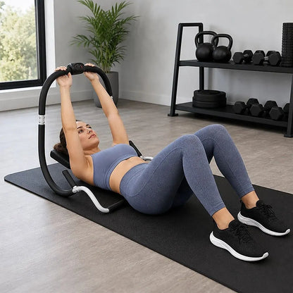 Ab Crunch Machine – Abdominal Exercise Roller with Digital Computer for Core Training - Image 3