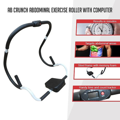 Ab Crunch Machine – Abdominal Exercise Roller with Digital Computer for Core Training - Image 4