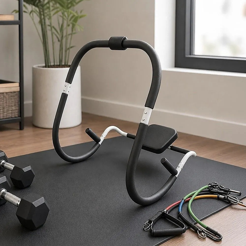 Ab Crunch Machine – Abdominal Exercise Roller with Digital Computer for Core Training - Image 5