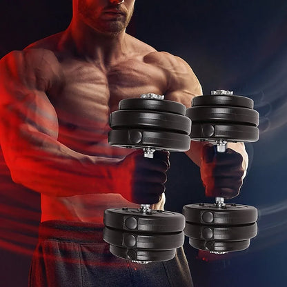 30KG Adjustable Dumbbell Set – Home Gym Weights for Strength & Fitness Training - Image 3