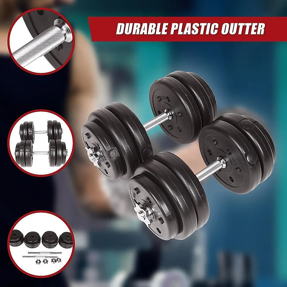 30KG Adjustable Dumbbell Set – Home Gym Weights for Strength & Fitness Training - Image 7