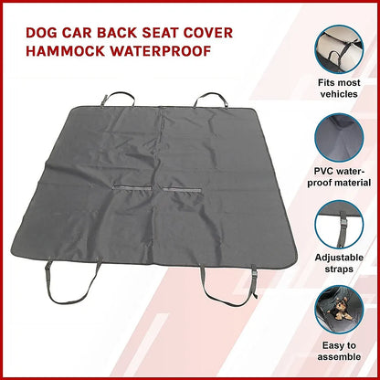Dog Car Back Seat Cover Hammock Waterproof - Image 3